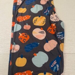 FABULEGS pumpkin leggings size xl